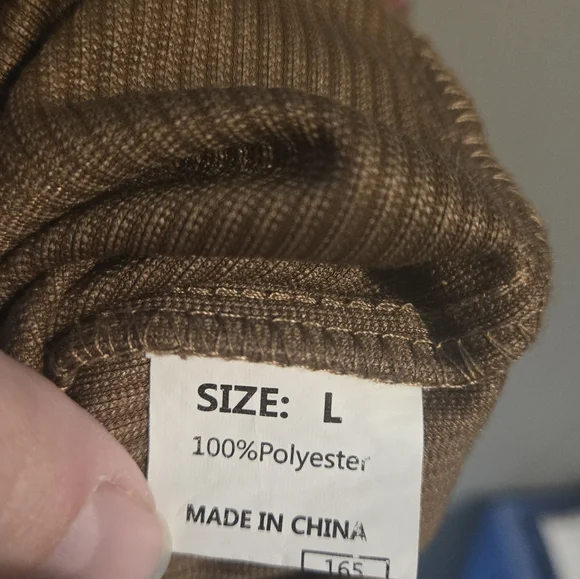 Brown Corduroy Jacket with Aztec Patterned Sleeves, L, Oversized, Western - Picture 8 of 9